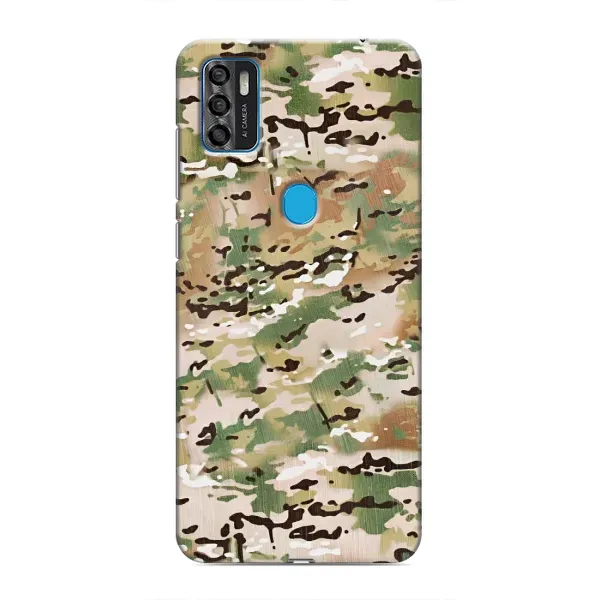 Чехол с рисунком «Камуфляжный» для ZTE Blade A7s 2020 Чехол с рисунком «Камуфляжный» для ZTE Blade A7s 2020