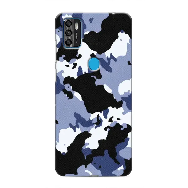 Чехол с рисунком «Камуфляжный Серый» для ZTE Blade A7s 2020 Чехол с рисунком «Камуфляжный Серый» для ZTE Blade A7s 2020