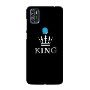 Чохол (Корона на чорному фоні) для ЗТЕ Блейд А7с (2020) (KING)
