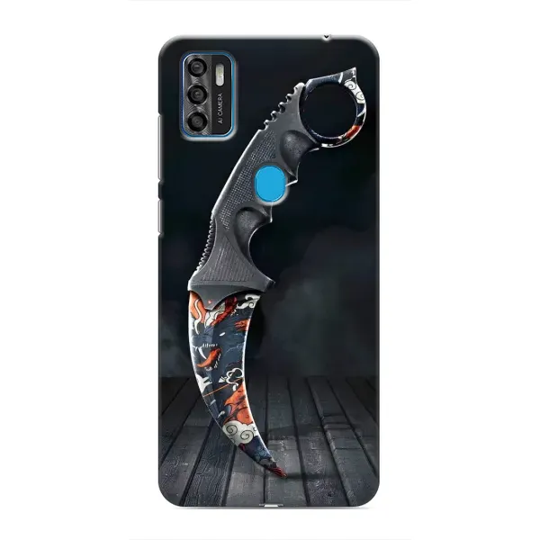 Чехол с рисунком «Кинжал КС ГО» для ZTE Blade A7s 2020 Чехол с рисунком «Кинжал КС ГО» для ZTE Blade A7s 2020