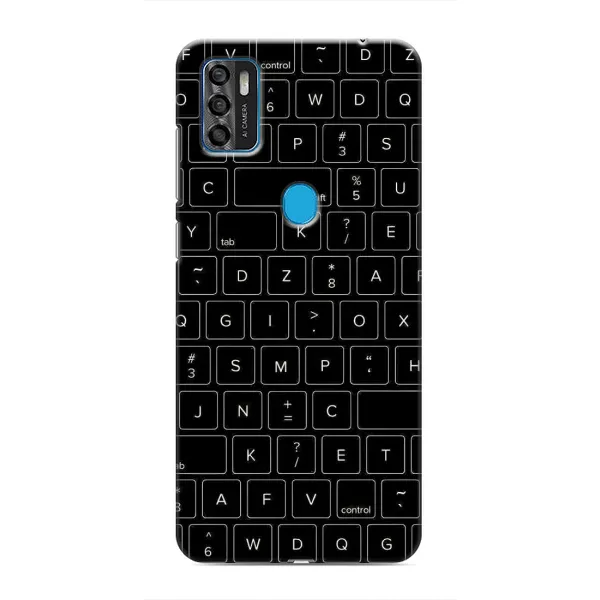 Чехол с рисунком «Клавиатура» для ZTE Blade A7s 2020 Чехол с рисунком «Клавиатура» для ZTE Blade A7s 2020