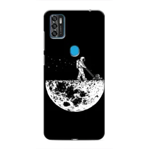 Силіконовый Чохол з принтом "Космонавти" на ZTE Blade A7s 2020 (Космонавт)