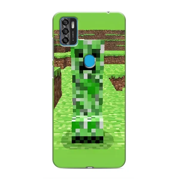 Чехол с рисунком «Крипер 2» для ZTE Blade A7s 2020 Чехол с рисунком «Крипер 2» для ZTE Blade A7s 2020