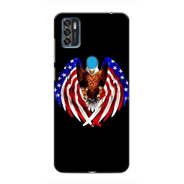 Чехол с рисунком «Крылья США» для ZTE Blade A7s 2020 Чехол с рисунком «Крылья США» для ZTE Blade A7s 2020