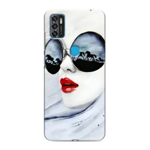 Чохол з картинкою Модні Дівчата ZTE Blade A7s 2020 (Любителька коней)