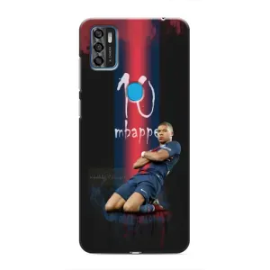 Чехол (TPU) с Футболистом на ZTE Blade A7s 2020 (MBAPPE 10)