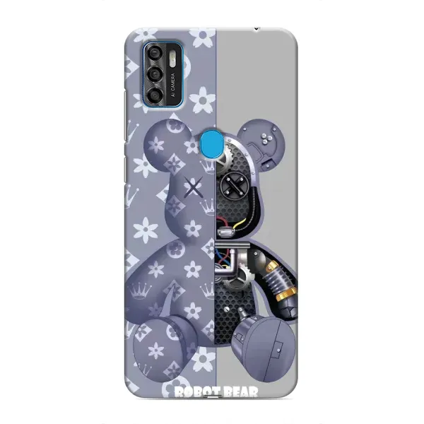 Чехол с рисунком «Медведь Louis Vuitton» для ZTE Blade A7s 2020