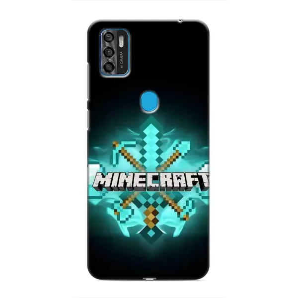 Чехол с рисунком «MineCraft 2» для ZTE Blade A7s 2020