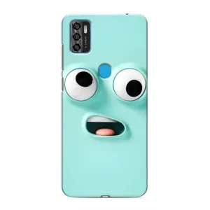Силиконовые Чехлы (смешные стикеры) для ZTE Blade A7s 2020 (Забавное мятное лицо)