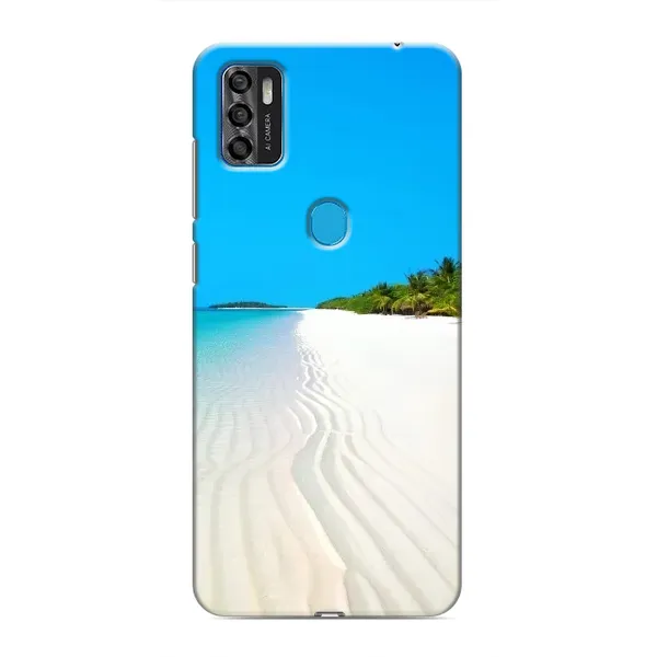 Чехол с рисунком «Море песок» для ZTE Blade A7s 2020