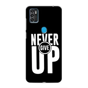 Силиконовый Чехол на ZTE Blade A7s 2020 с картинкой Nike (Never Give UP)