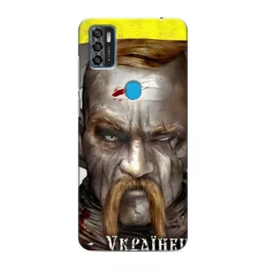 Чехол с картинкой (Патриотический КОЗАК) на ZTE Blade A7s 2020 (Одноглазый Козак)