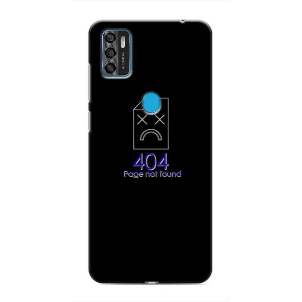 Чехол с рисунком «Ошибка 404» для ZTE Blade A7s 2020 Чехол с рисунком «Ошибка 404» для ZTE Blade A7s 2020