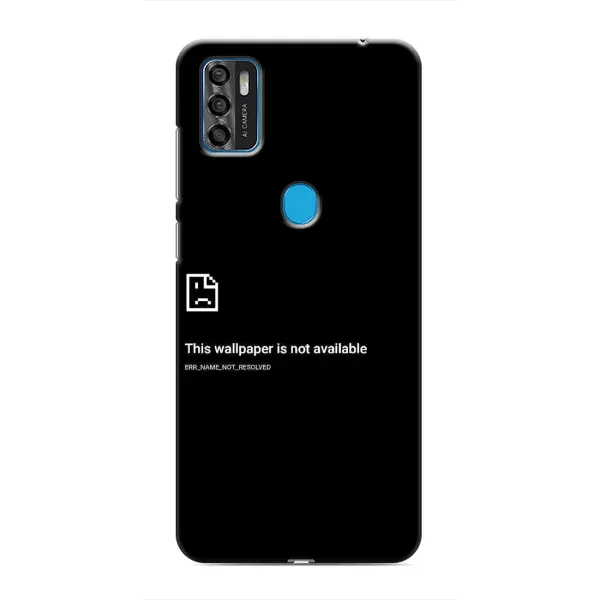 Чехол с рисунком «Ошибка» для ZTE Blade A7s 2020 Чехол с рисунком «Ошибка» для ZTE Blade A7s 2020