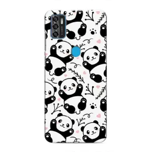 Чохли з Пандами на ZTE Blade A7s 2020 (Пандочки)