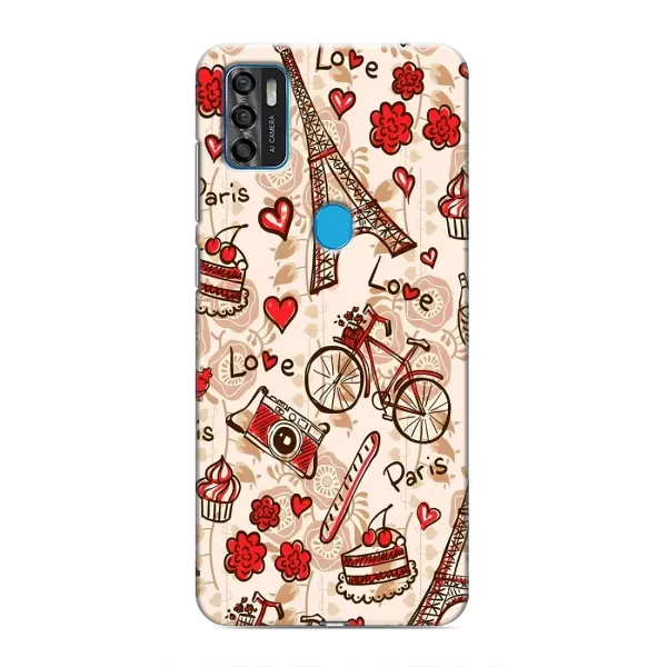 Чехол с рисунком «Париж мечта» для ZTE Blade A7s 2020 Чехол с рисунком «Париж мечта» для ZTE Blade A7s 2020