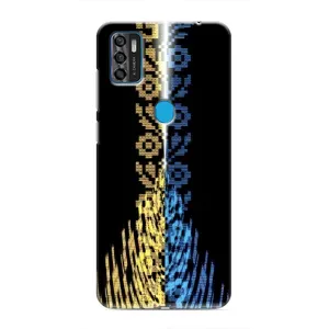 Силиконовый Чехол на ZTE Blade A7s 2020 (Патриотическая вышиванка)