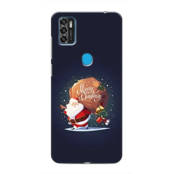 Чехол с рисунком «Подарки от Санты» для ZTE Blade A7s 2020