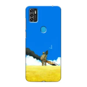Чехлы на военную тематику для ZTE Blade A7s 2020 (Попадание)