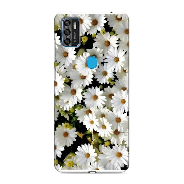 Чехол с рисунком «Рамка в ромашках» для ZTE Blade A7s 2020 Чехол с рисунком «Рамка в ромашках» для ZTE Blade A7s 2020