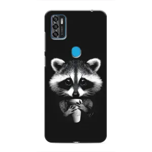 Силіконовий Чохол з Энотами на ZTE Blade A7s 2020 (З кавою)