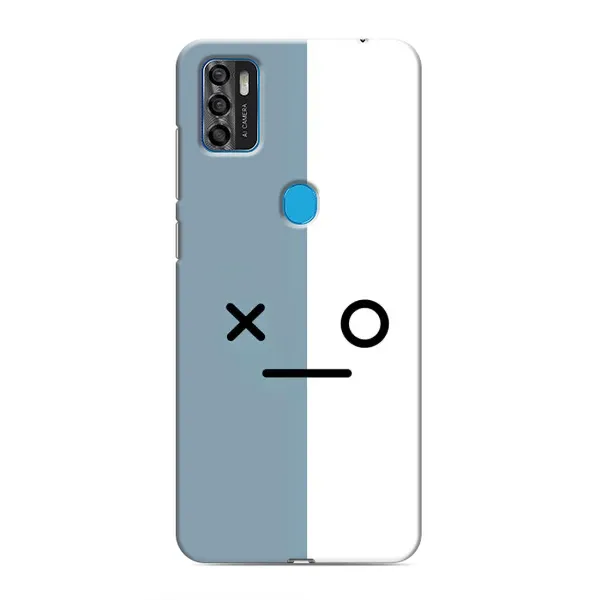 Чехол с рисунком «Серо-белый» для ZTE Blade A7s 2020 Чехол с рисунком «Серо-белый» для ZTE Blade A7s 2020