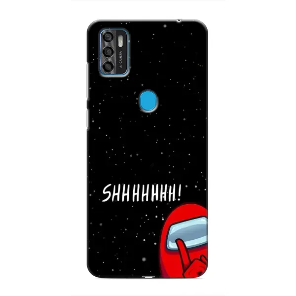 Чехол с рисунком «SHHHHH» для ZTE Blade A7s 2020