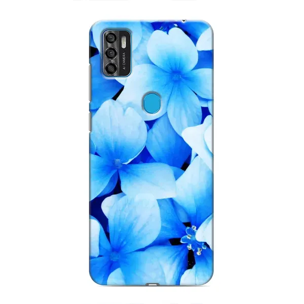 Чехол с рисунком «Синие цветы» для ZTE Blade A7s 2020 Чехол с рисунком «Синие цветы» для ZTE Blade A7s 2020