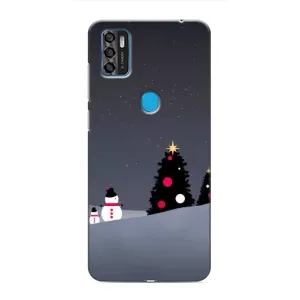 Чехлы на Новый Год ZTE Blade A7s 2020 (Снеговички)