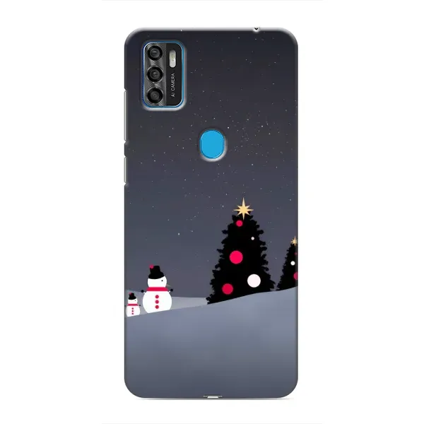 Чехол с рисунком «Снеговички» для ZTE Blade A7s 2020 Чехол с рисунком «Снеговички» для ZTE Blade A7s 2020