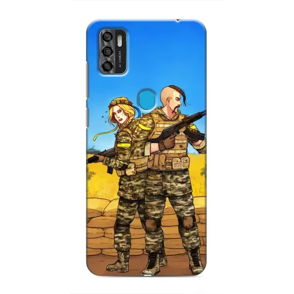 Чехол с рисунком «Солдаты ЗСУ» для ZTE Blade A7s 2020 Чехол с рисунком «Солдаты ЗСУ» для ZTE Blade A7s 2020