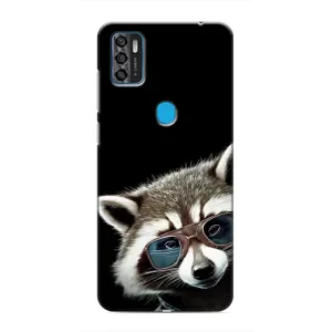Силіконовий Чохол з Энотами на ZTE Blade A7s 2020 (Стильний Єнот)