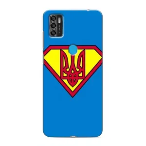 Чехол с картинкой (Патриотический ГЕРБ) на ZTE Blade A7s 2020 (Super - Герб)
