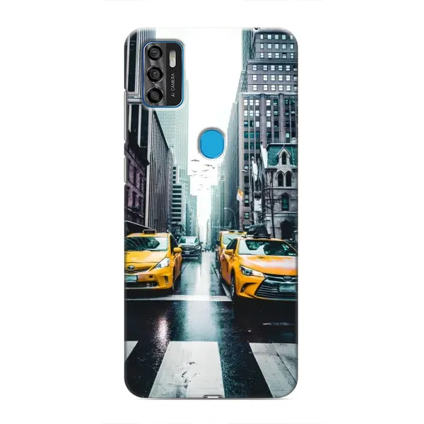 Чехол с рисунком «Такси» для ZTE Blade A7s 2020 Чехол с рисунком «Такси» для ZTE Blade A7s 2020
