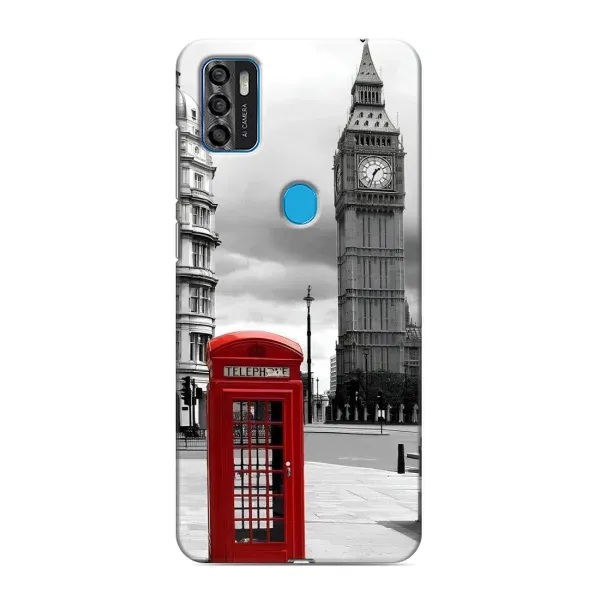 Чехол с рисунком «TELEPHONE» для ZTE Blade A7s 2020 Чехол с рисунком «TELEPHONE» для ZTE Blade A7s 2020