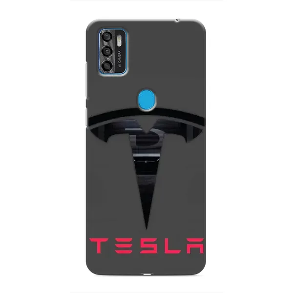 Чехол с рисунком «Logo TESLA» для ZTE Blade A7s 2020 Чехол с рисунком «Logo TESLA» для ZTE Blade A7s 2020