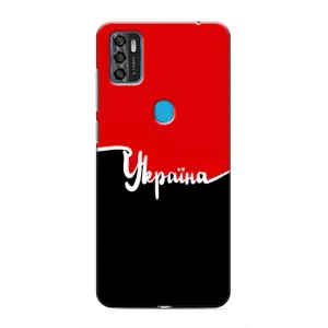 Чехлы УПА (Красно-Чёрный) на ZTE Blade A7s 2020 (Украина УПА)
