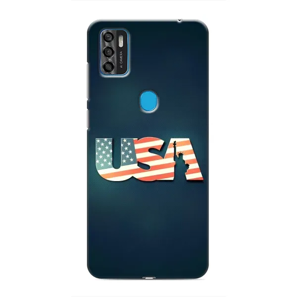 Чехол с рисунком «USA» для ZTE Blade A7s 2020 Чехол с рисунком «USA» для ZTE Blade A7s 2020