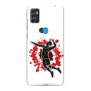 Чехлы с принтом Спортивная тематика для ZTE Blade A7s 2020 (Волейболист)