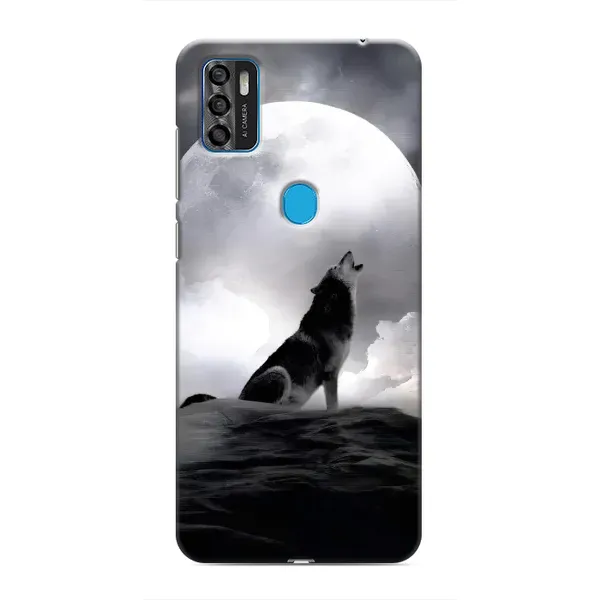 Чехол с рисунком «Волк и луна» для ZTE Blade A7s 2020 Чехол с рисунком «Волк и луна» для ZTE Blade A7s 2020