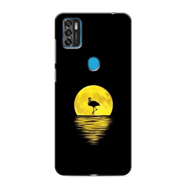 Чехол с рисунком «Желтый Закат» для ZTE Blade A7s 2020