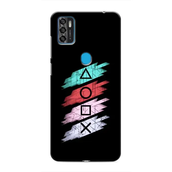 Чехол с рисунком «Значки Sony» для ZTE Blade A7s 2020 Чехол с рисунком «Значки Sony» для ZTE Blade A7s 2020