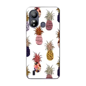 Чехол с изображением вкусной еды для ZTE Blade L220 (Ананасы)