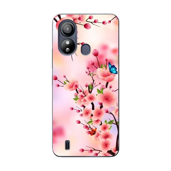 Чехол с рисунком «Бабочки на сакуре» для ZTE Blade L220 Чехол с рисунком «Бабочки на сакуре» для ZTE Blade L220