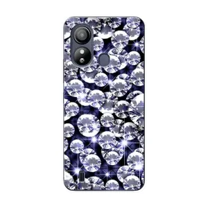 Чехол (Дорого -богато) на ZTE Blade L220 (Бриллианты)