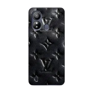 Текстурный Чехол Louis Vuitton для ЗТЕ Блейд Л220 (Черный ЛВ)