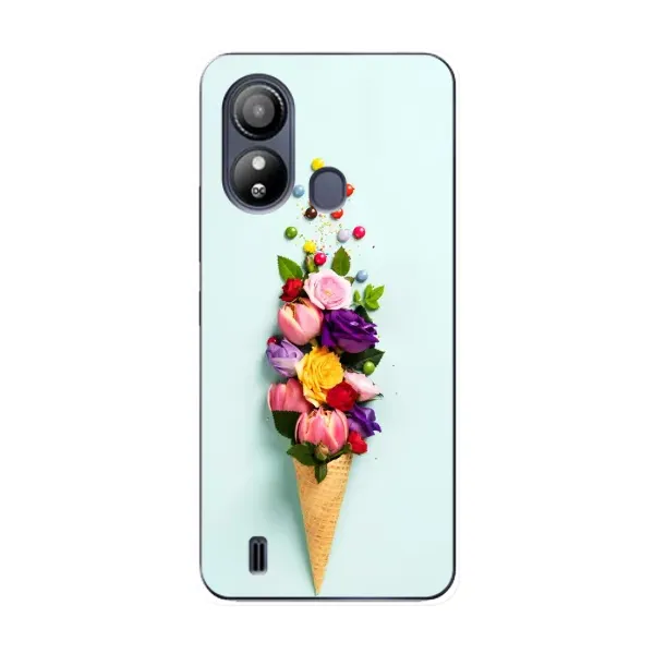 Чехол с рисунком «Цветок-мороженное» для ZTE Blade L220 Чехол с рисунком «Цветок-мороженное» для ZTE Blade L220