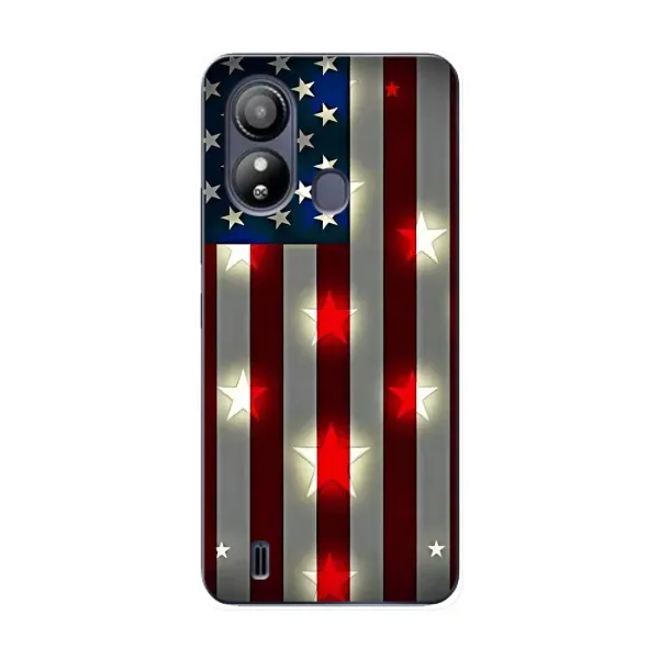 Чехол с рисунком «Флаг США 2» для ZTE Blade L220 Чехол с рисунком «Флаг США 2» для ZTE Blade L220