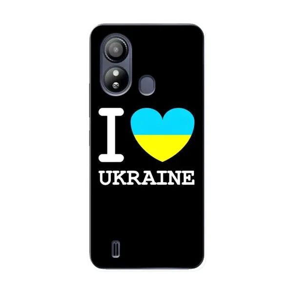 Чехол с рисунком «I Love Ukraine» для ZTE Blade L220 Чехол с рисунком «I Love Ukraine» для ZTE Blade L220