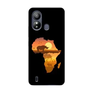 Летний Чехол на ZTE Blade L220 (Карта)